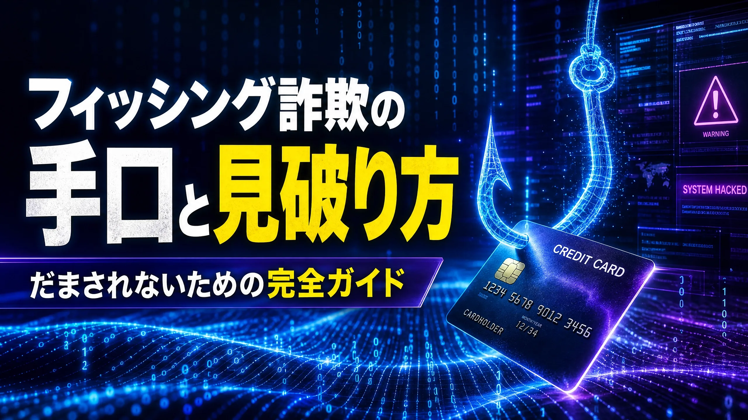 フィッシング詐欺の手口と見破り方|だまされないための完全ガイド