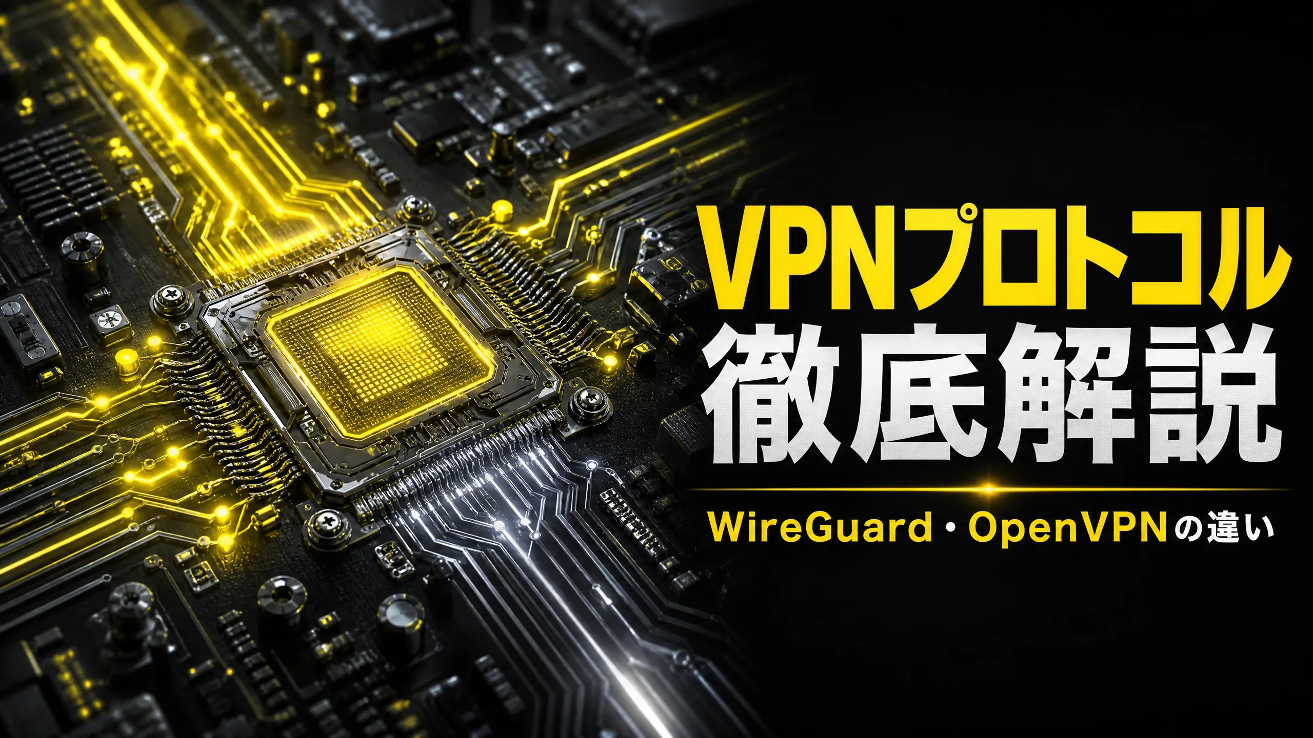 VPNプロトコル徹底解説｜WireGuard・OpenVPNの違い